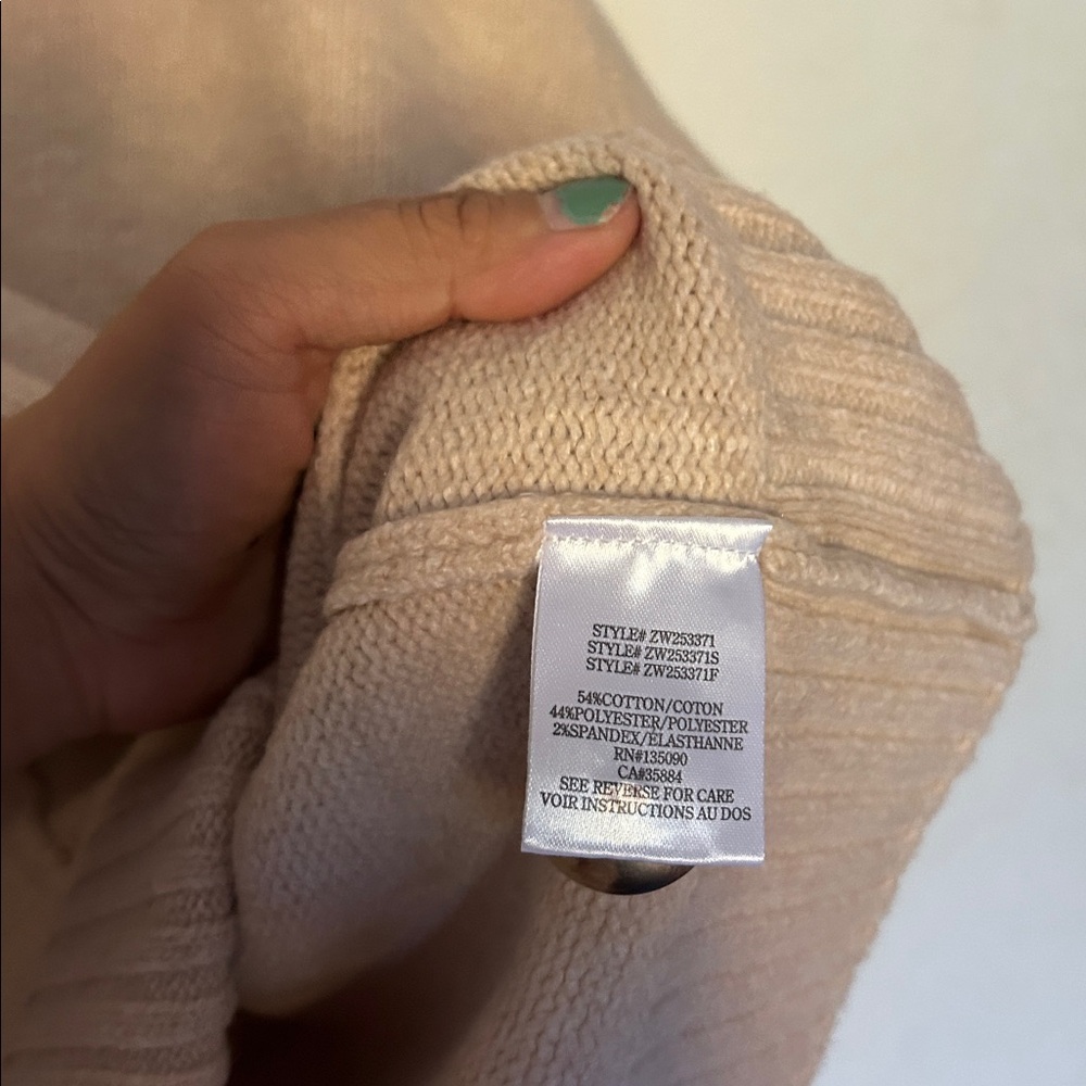 NEW Z SUPPLY women's theo cardigan in champagne heather size m - Picture 5 of 5